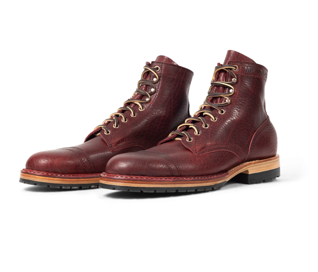 MP-Sherman Toe Cap (Half Lug) - Shrunken Calf