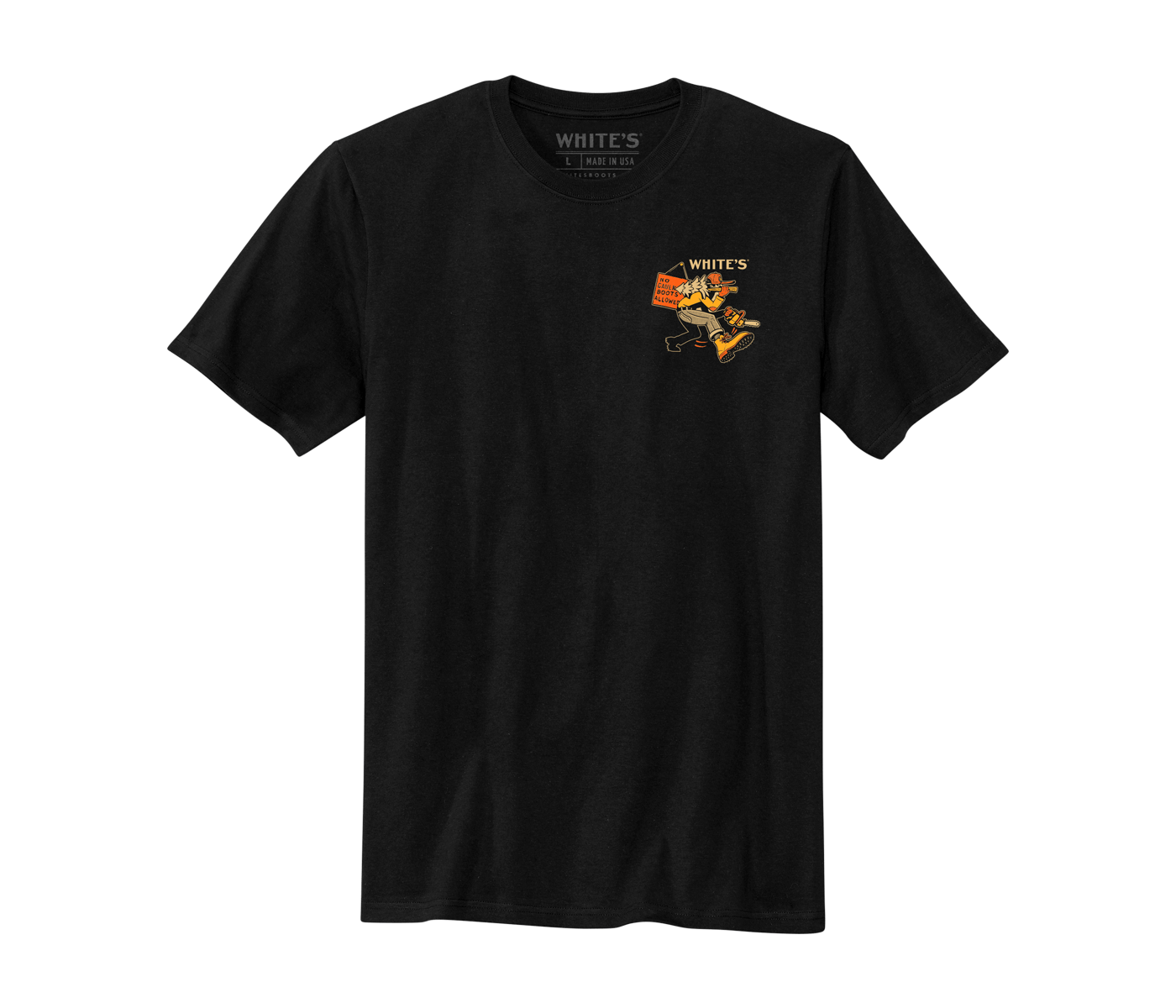 No Caulk Boots Graphic T-Shirt - Image 2