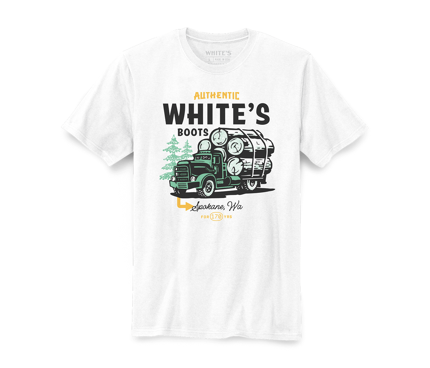 Timber Truck Graphic T-Shirt - Image 3